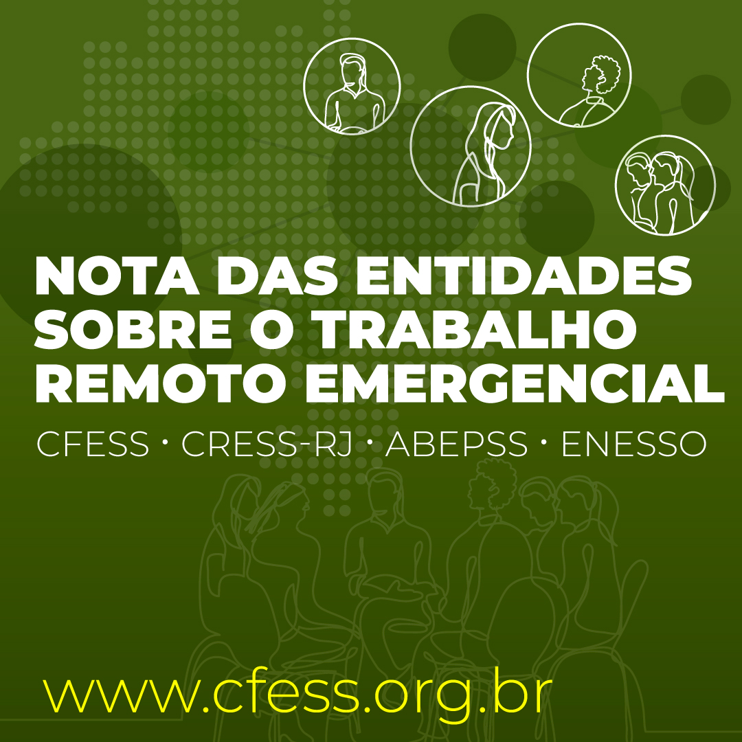 CRESS Sergipe apoia posicionamento das Entidades do Fórum Nacional em Defesa da Formação e Trabalho sobre trabalho e ensino remoto emergencial