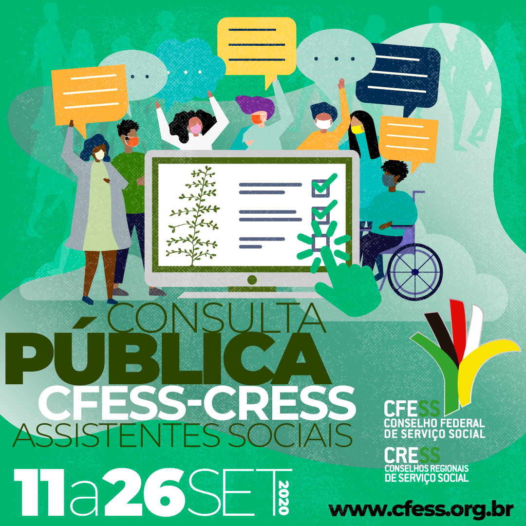Participe da Consulta Pública para a agenda de ações CFESS-CRESS!