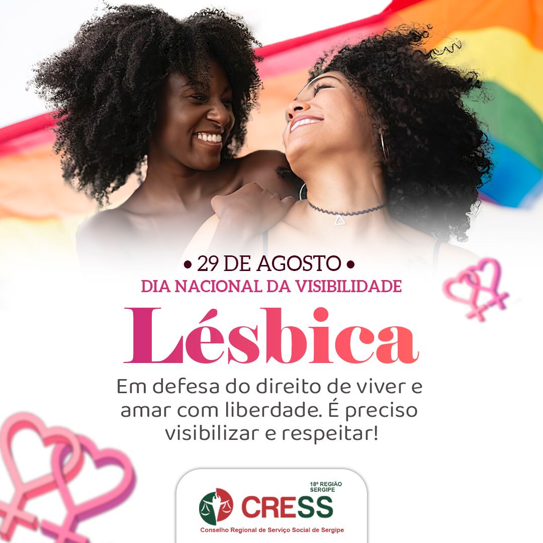 29 de Agosto: Dia Nacional da Visibilidade Lésbica