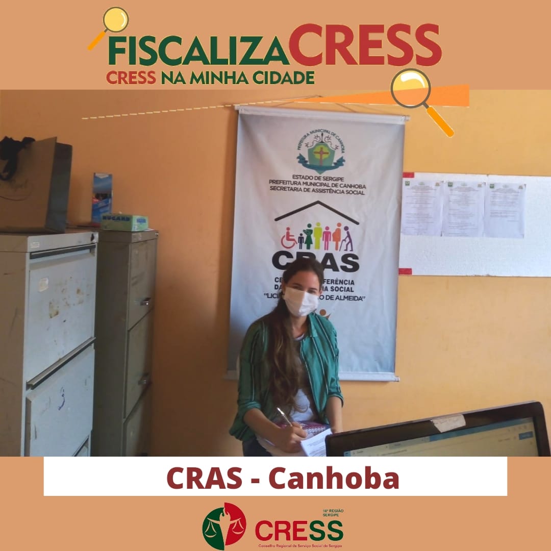 Canhoba recebe visita de fiscalização do CRESS Sergipe