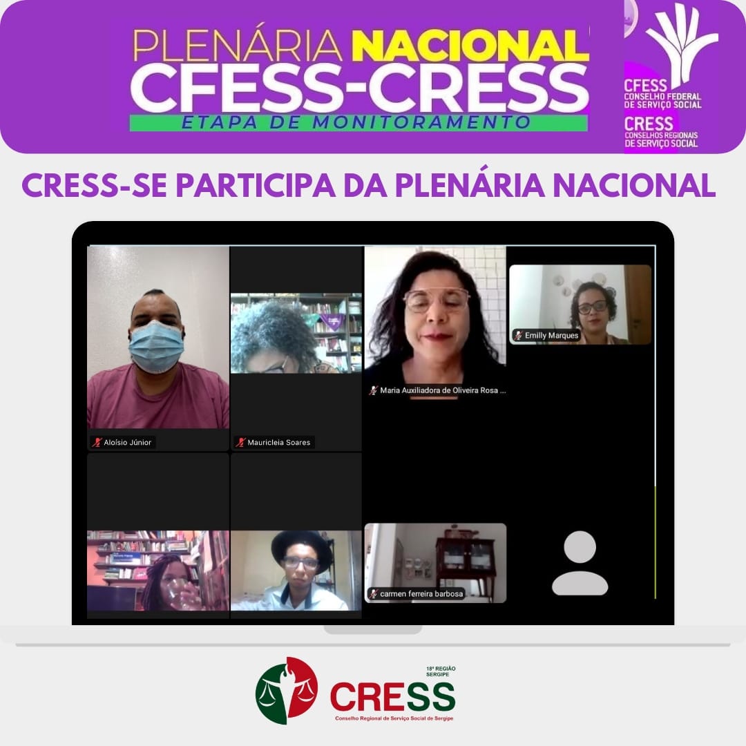 CRESS-SE participa da Plenária Nacional CFESS-CRESS durante fim de semana