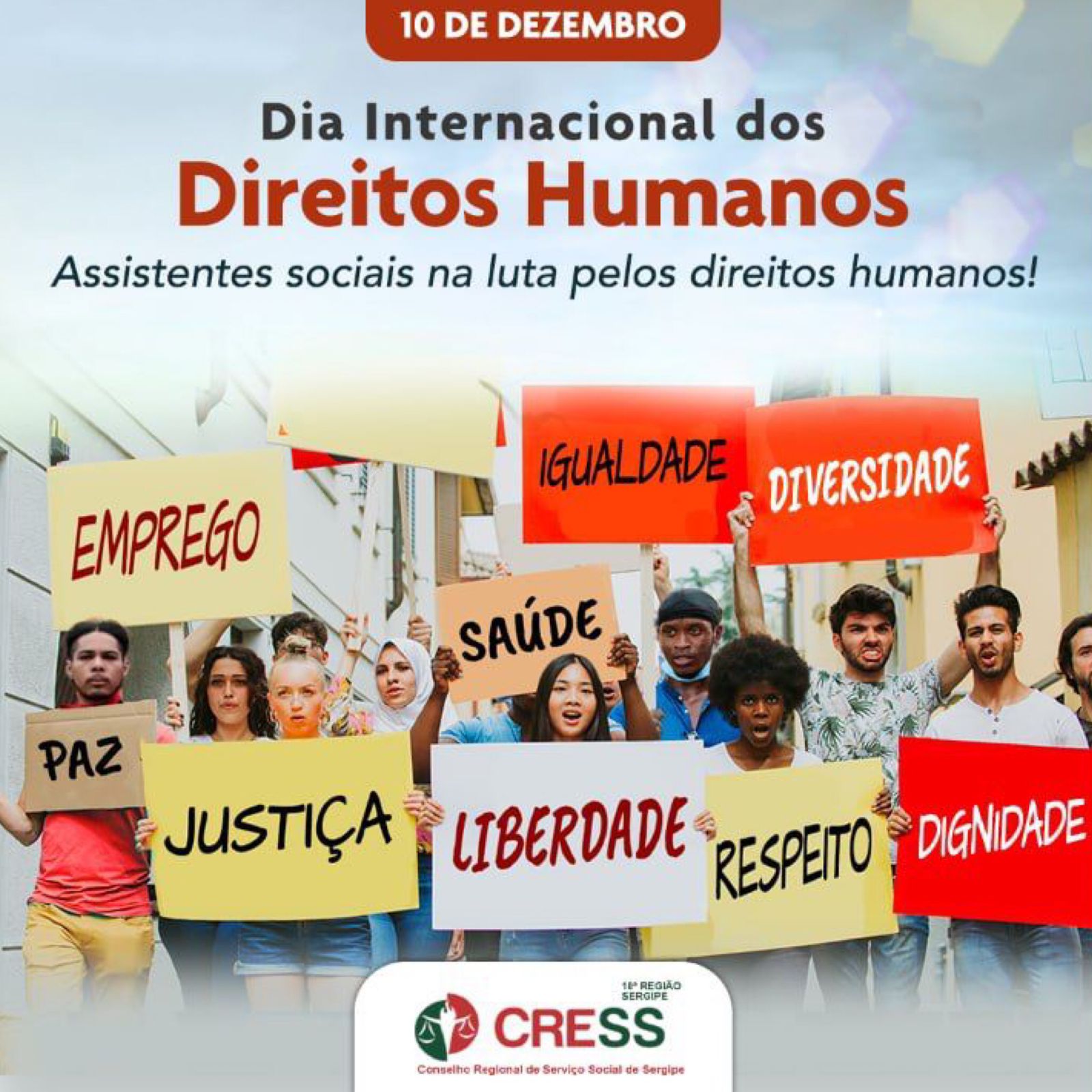 Dia Internacional dos Direitos Humanos – Serviço social defende os direitos humanos