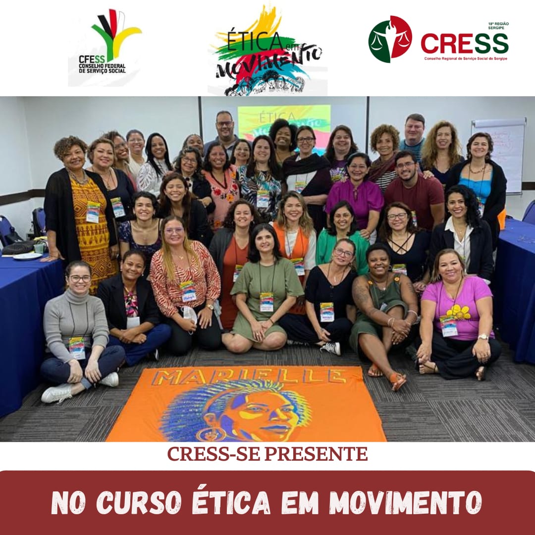 Vice-presidente do CRESS-SE participa de Curso Ética em Movimento do CFESS em São Paulo