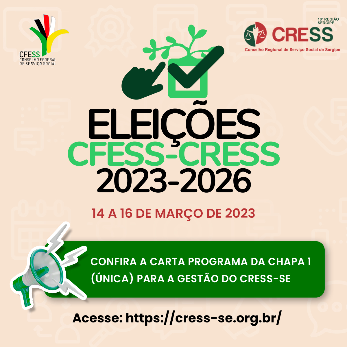 Debate das chapas que concorrem ao CRESS-PA 