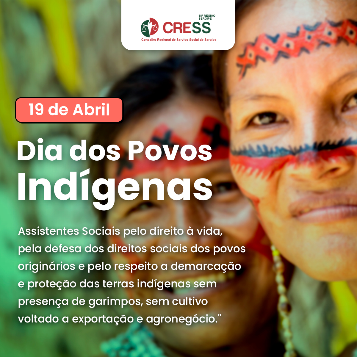 19 de abril – Dia dos Povos Indígenas