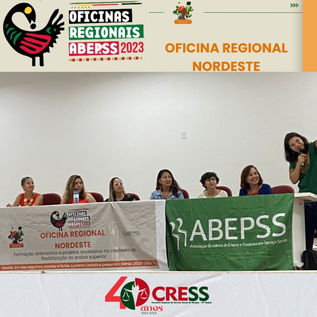 Conselheiras do CRESS-SE participam da Oficina Regional Nordeste da ABEPSS
