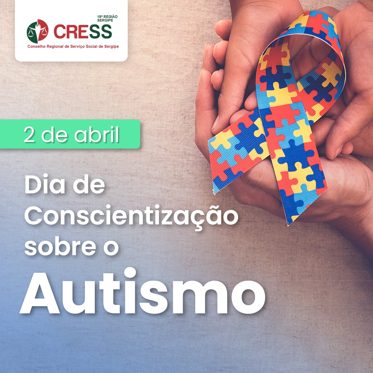 CRESS na luta pela conscientização sobre o autismo