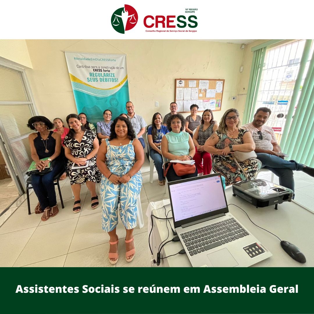 Assistentes sociais se reúnem em Assembleia Geral