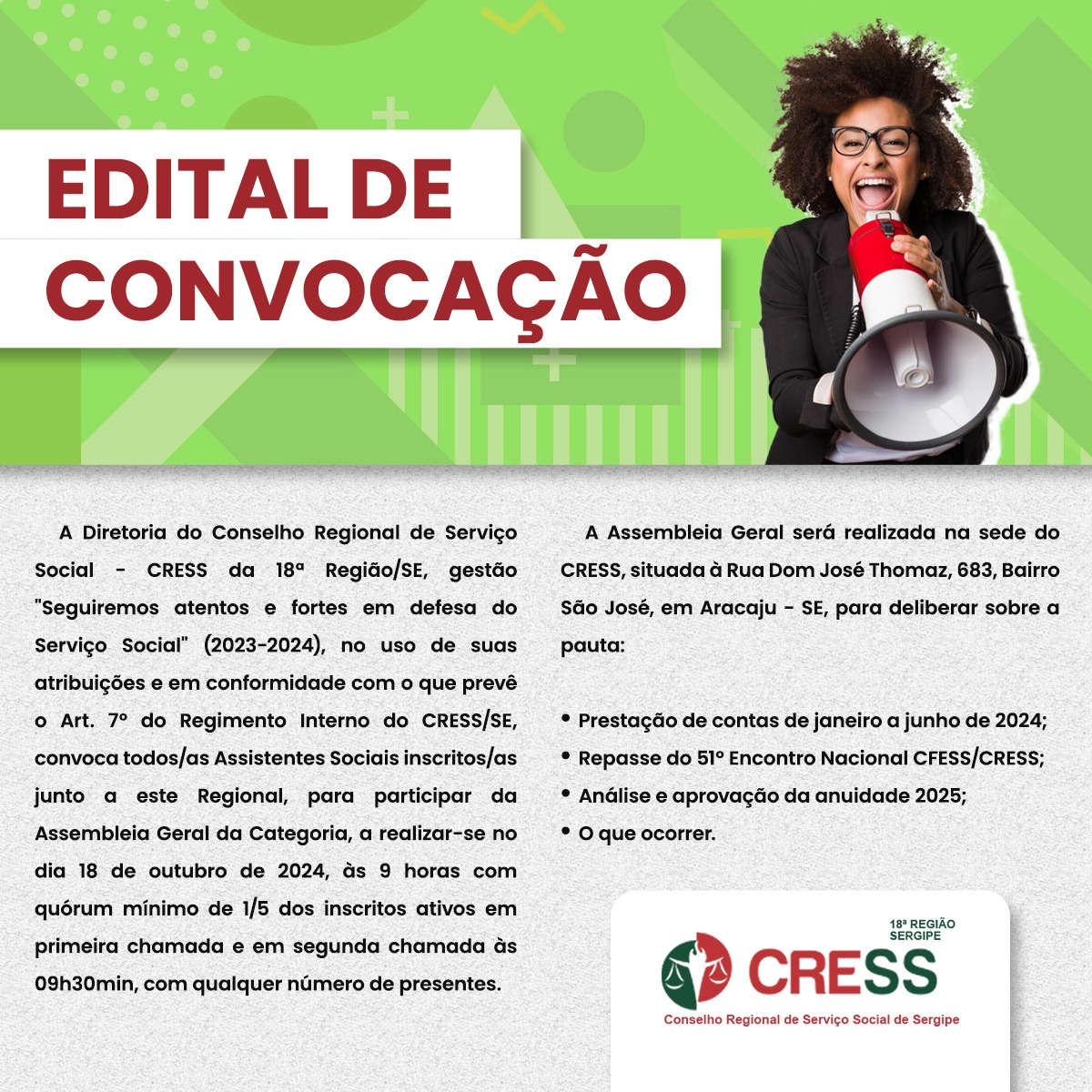 Edital de Convocação