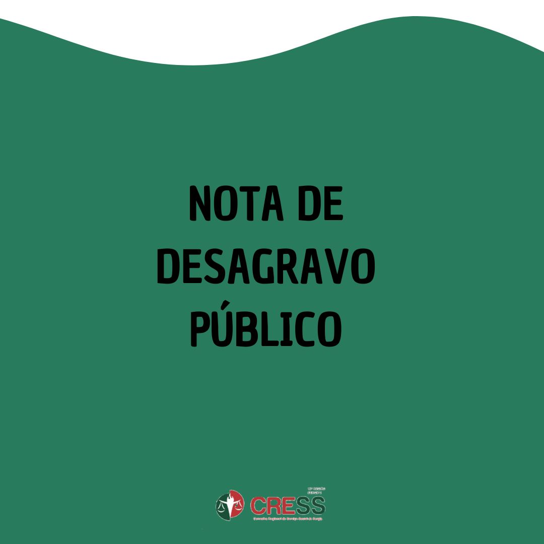 NOTA DE DESAGRAVO