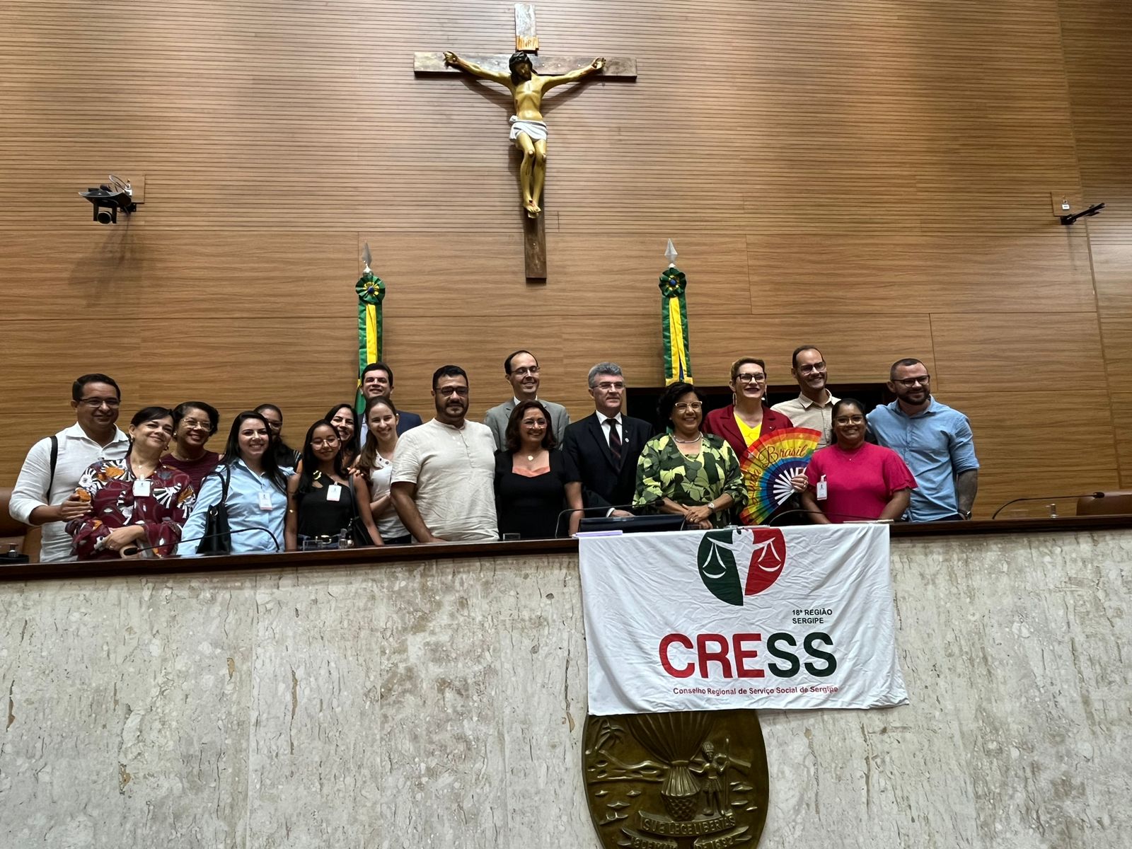 CRESS-SE ocupa a Assembleia Legislativa e reforça luta pelo piso salarial, concurso público e justiça ambiental