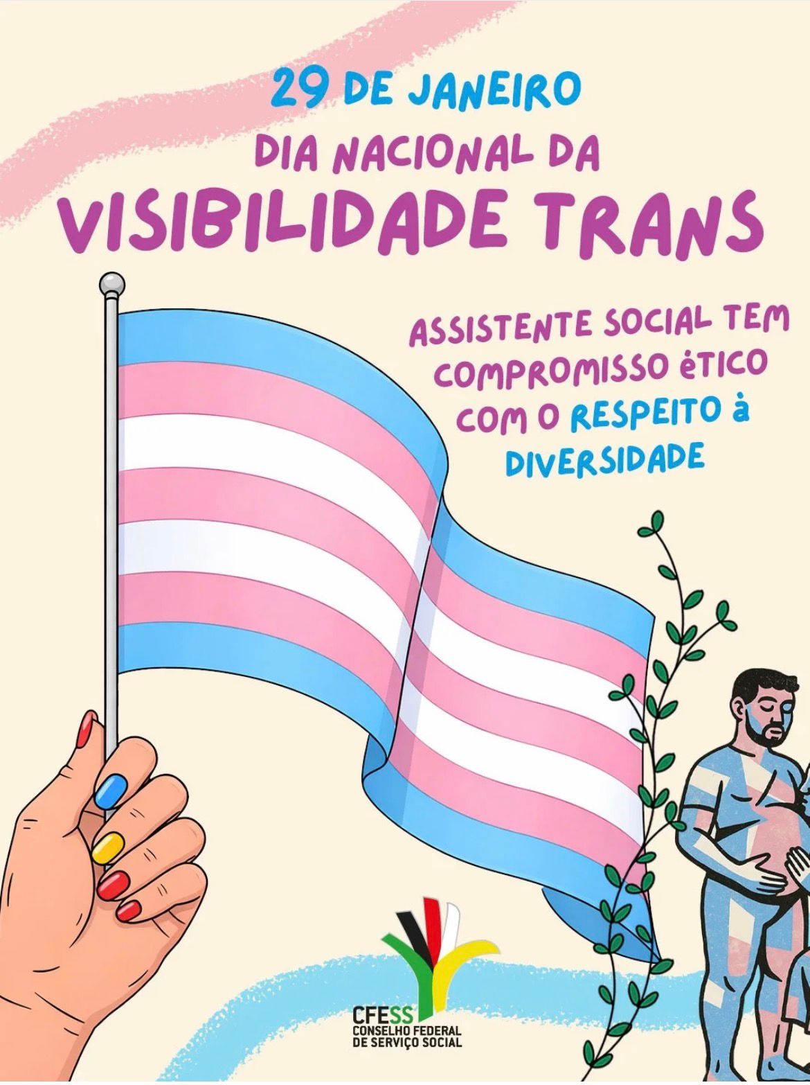 Assistente social tem compromisso ético com o respeito à diversidade