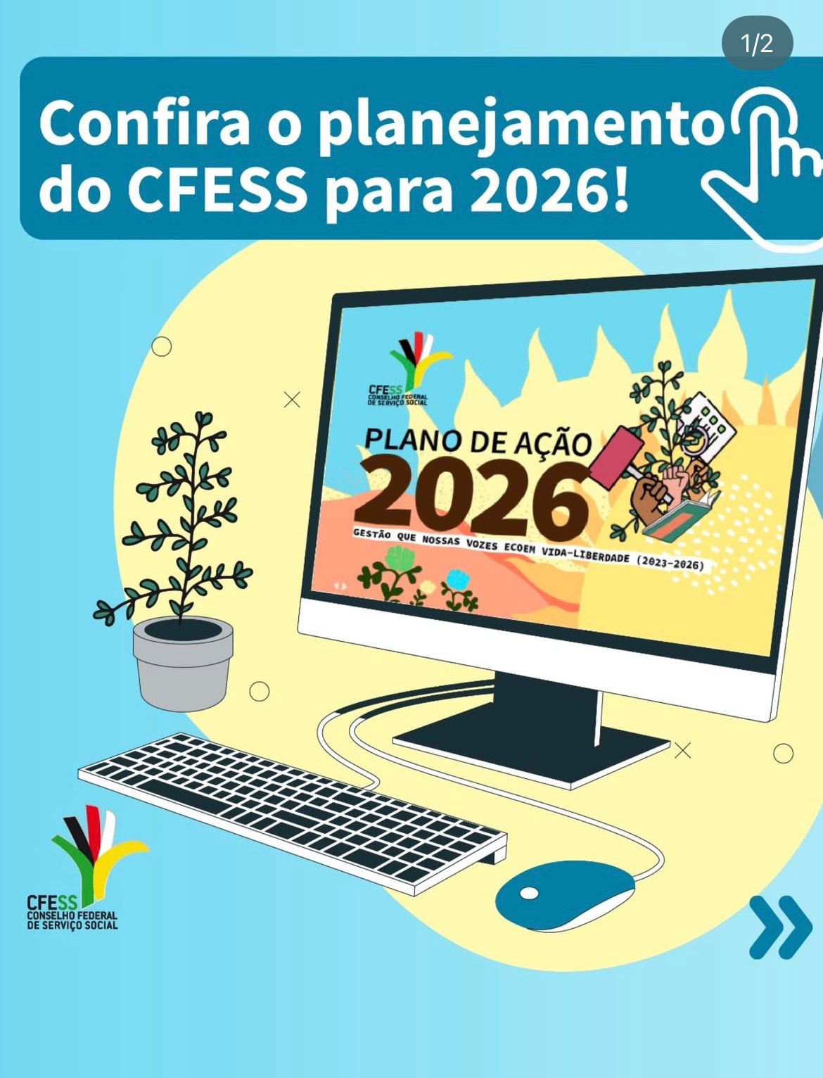 Democrático, coletivo e transparente: CFESS divulga Plano de Ação 2026