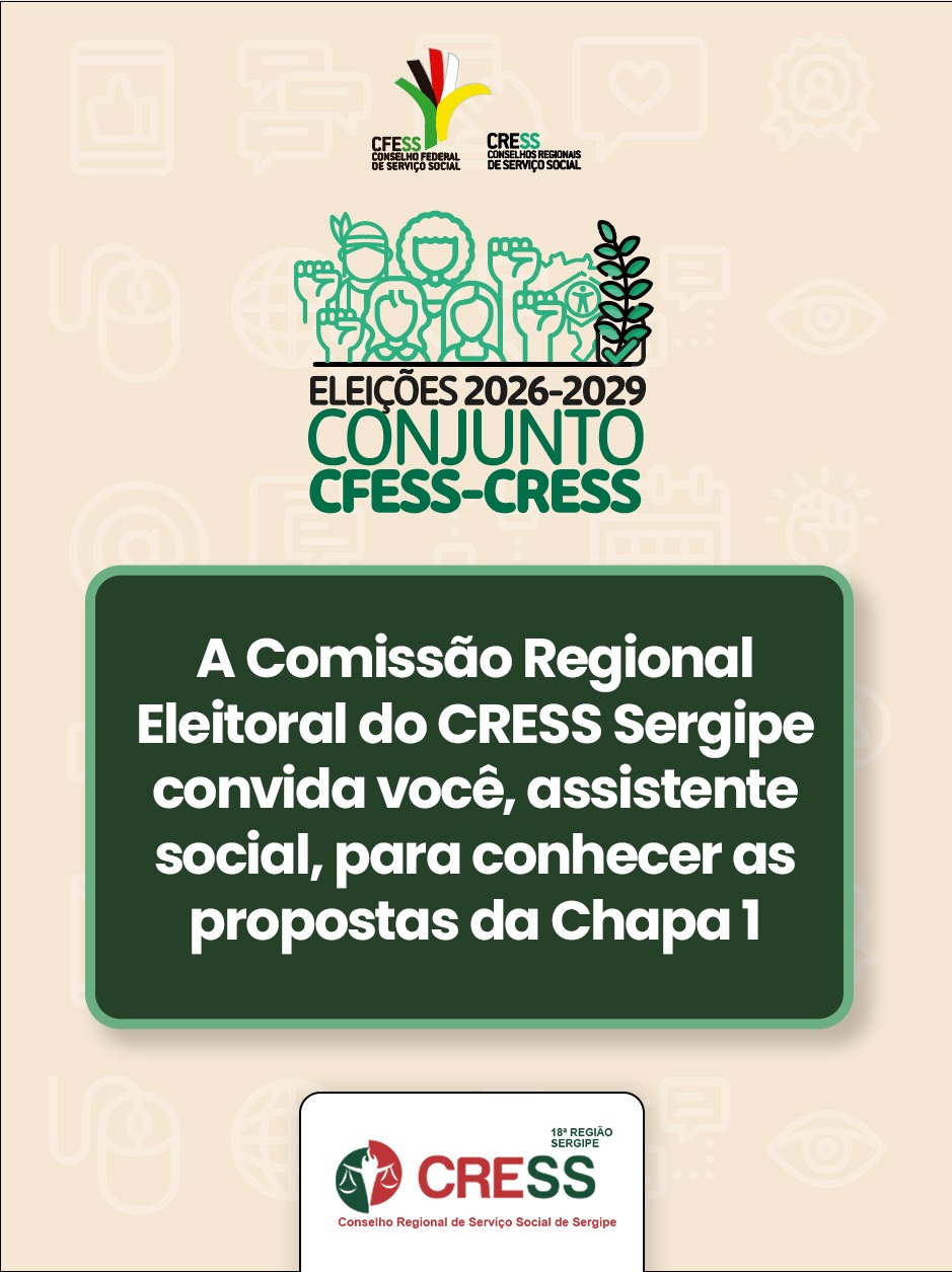 Conheça a Chapa 1: Eleições CFESS-CRESS 2026-2029
