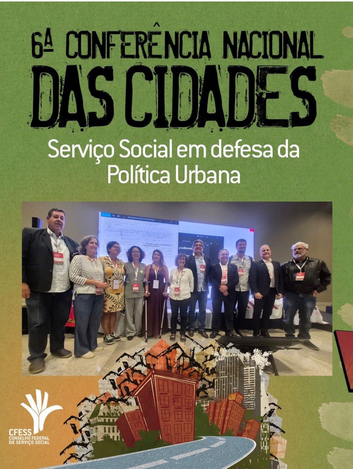 Direito à cidade e Reforma Urbana são assuntos para assistente social