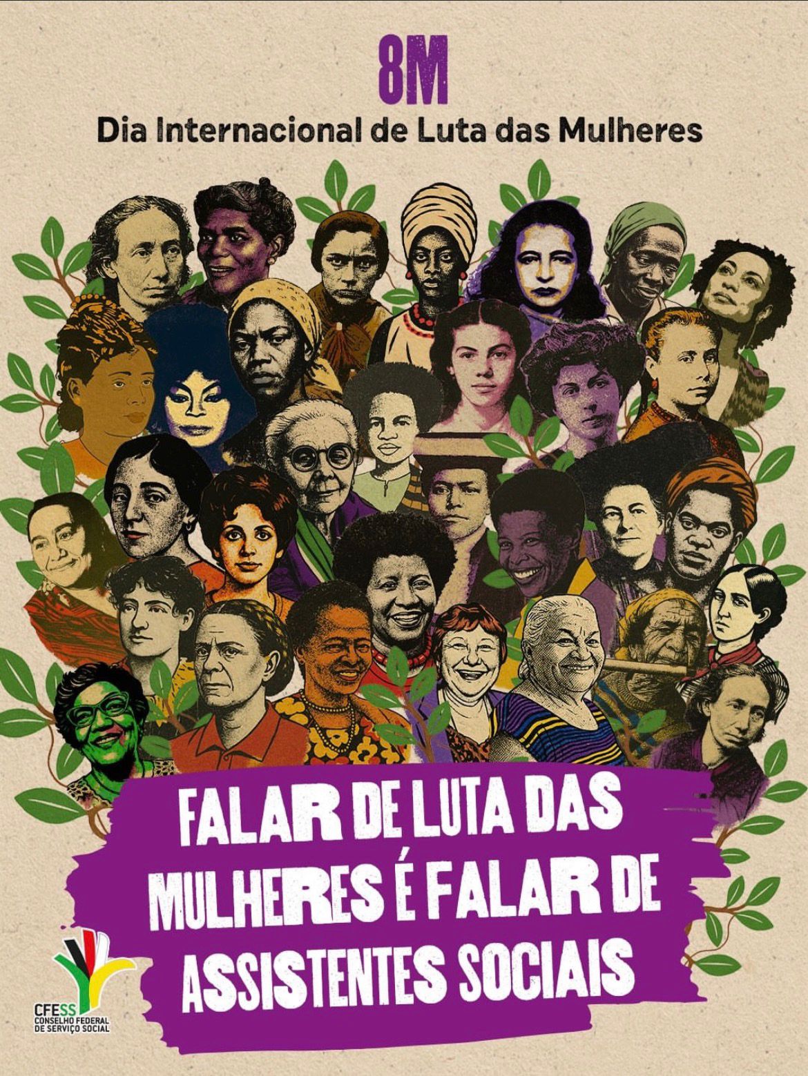 Falar de luta das mulheres é falar de assistentes sociais