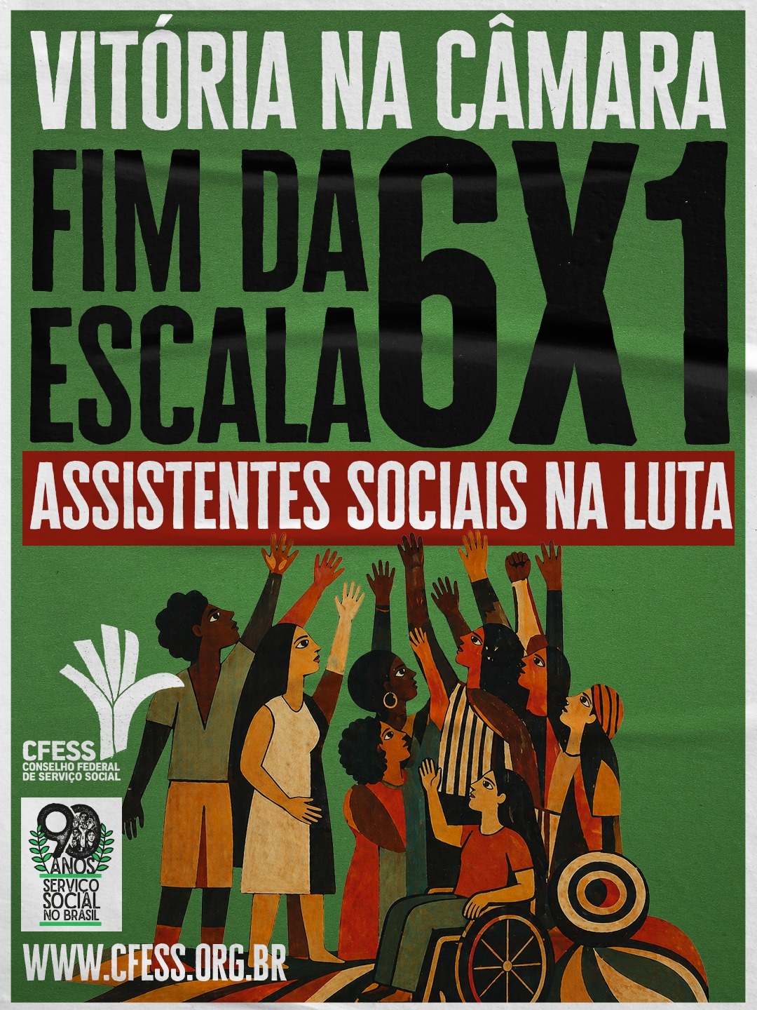 Aprovada PEC do fim da escala 6×1 e redução da jornada para 40h