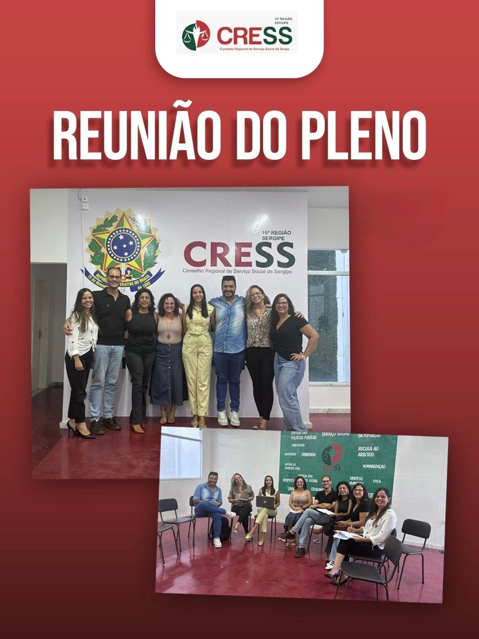 CRESS Sergipe realiza última reunião de Pleno da gestão 2023-2026
