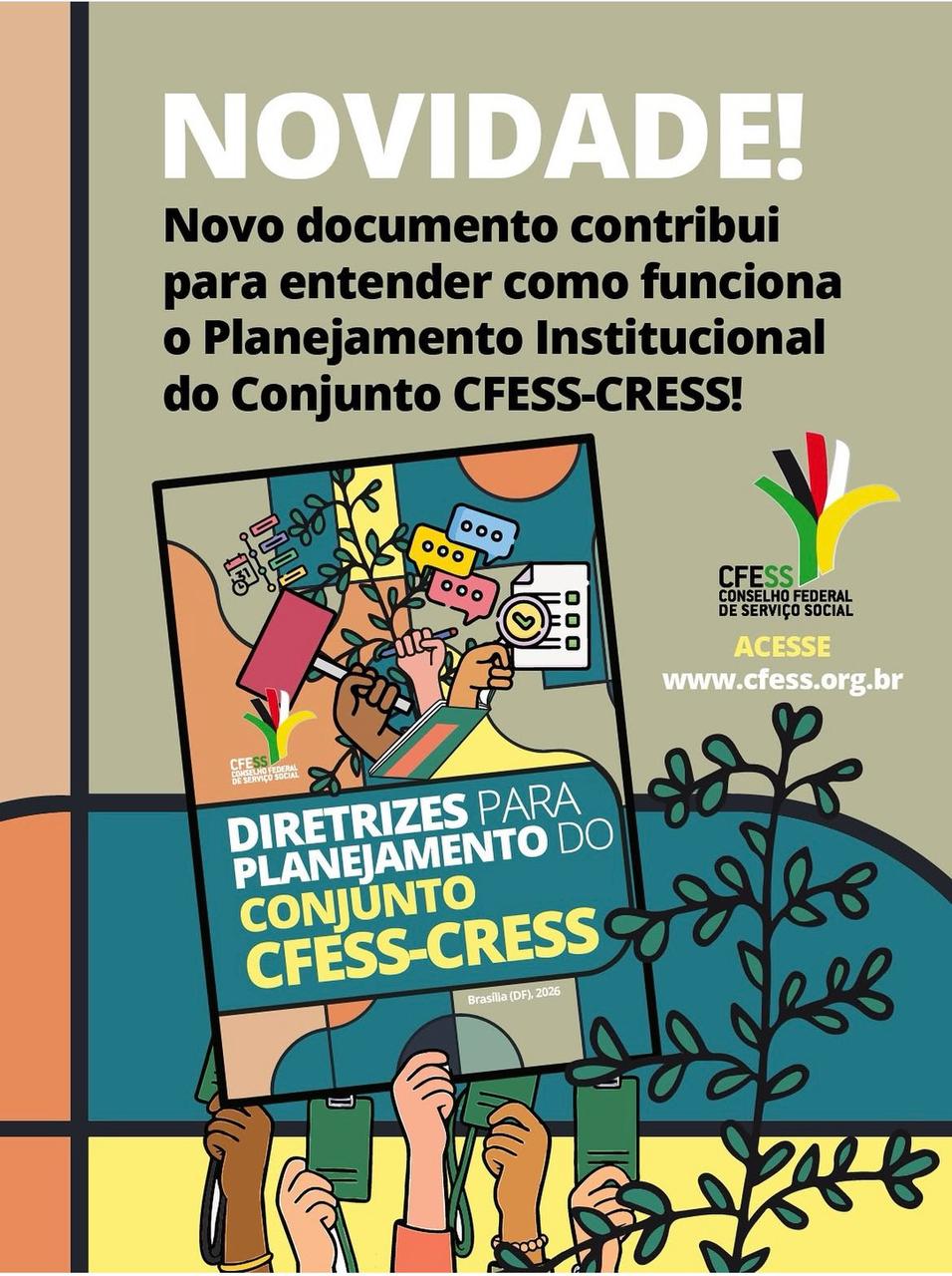 CFESS lança as ‘Diretrizes para Planejamento’ nos Conselhos