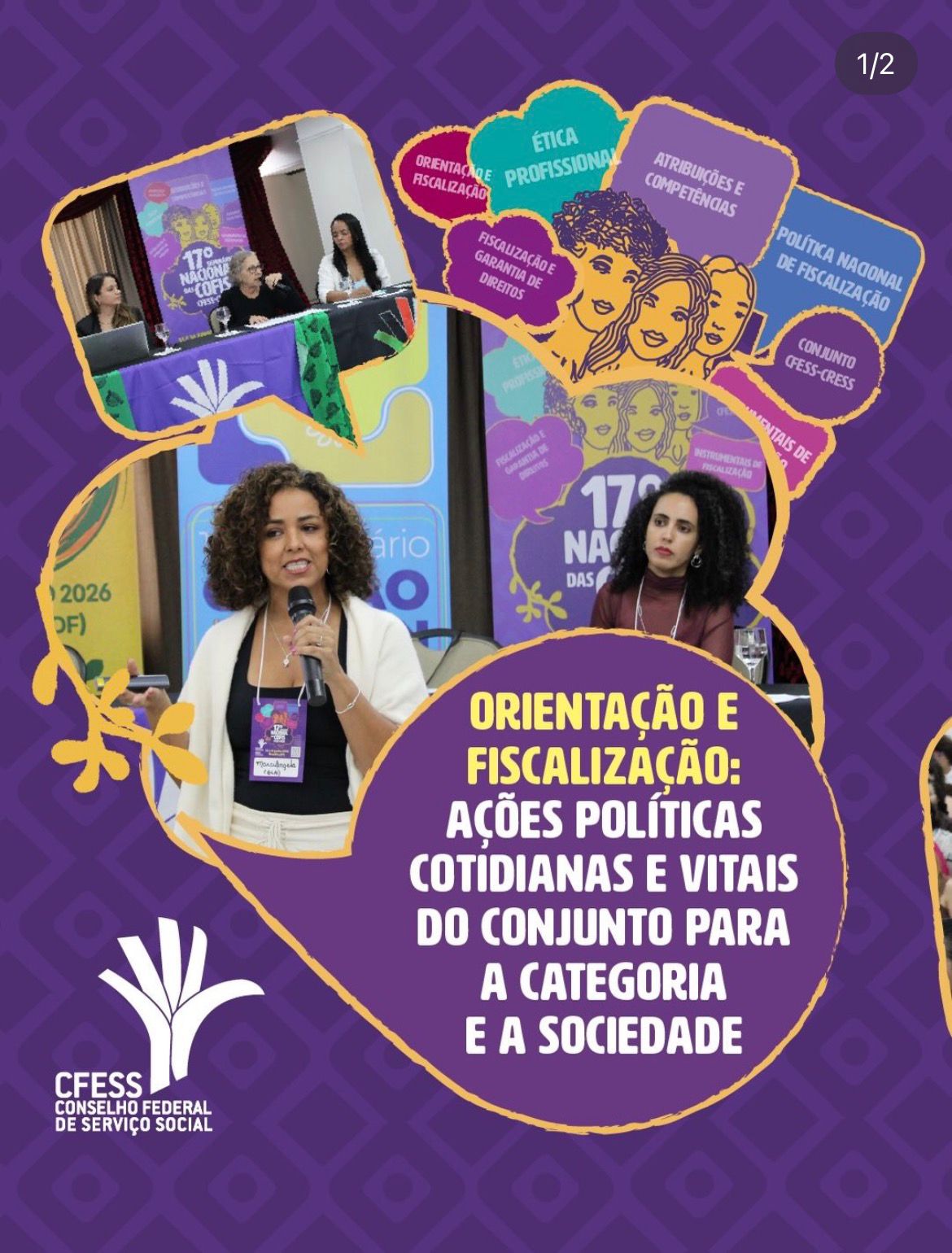 Orientação e fiscalização profissional são assuntos para assistente social