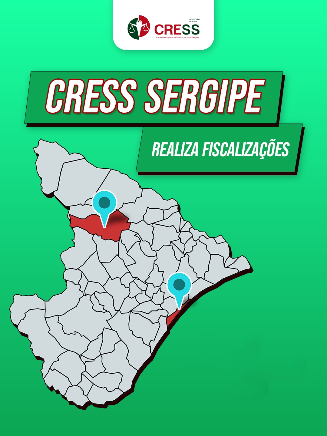 CRESS Sergipe realiza fiscalizações