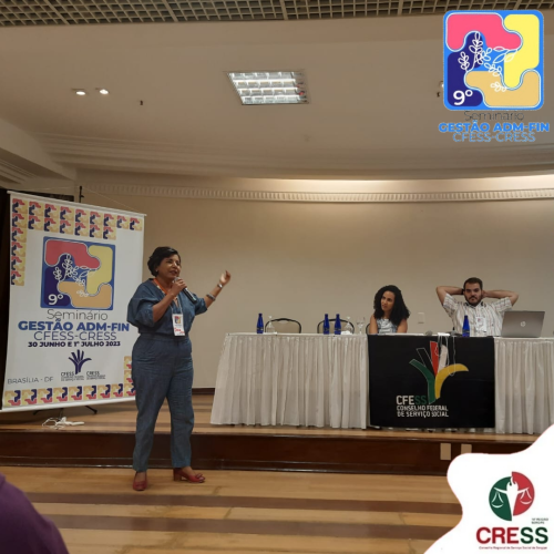 Presidente do CRESS-SE participa de Seminário de Gestão Administrativo-Financeiro do CFESS-CRESS