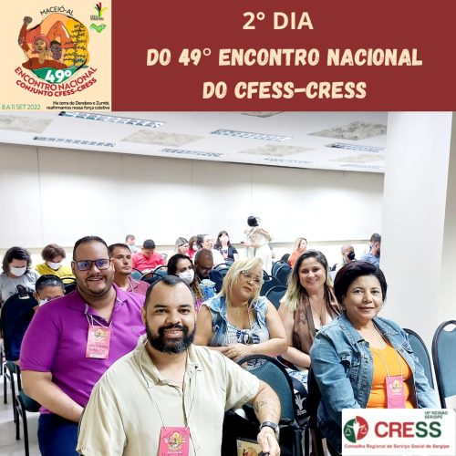 CRESS-SE presente no 2º dia do Encontro Nacional do Conjunto CFESS-CRESS
