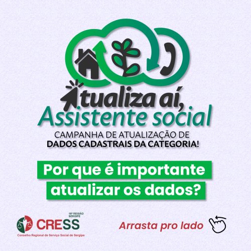 CRESS-SE reforça importância de atualização de dados para votação nas eleições do CFESS-CRESS