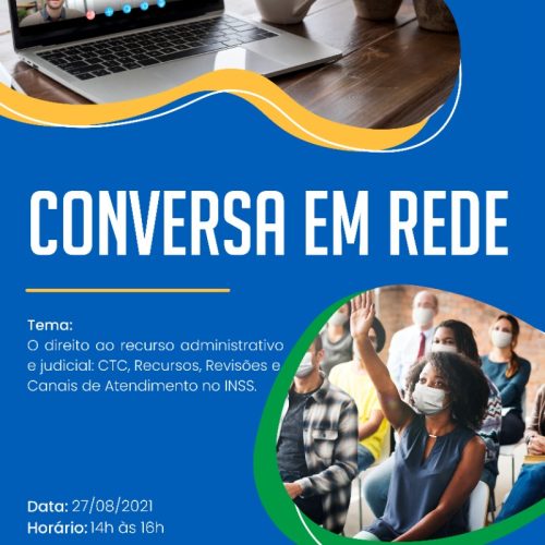 CRESS-SE convida categoria para participar do “Conversa em Rede” nesta sexta (27)