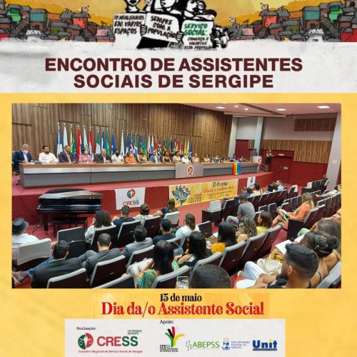 CRESS-SE realiza Encontro de Assistentes Sociais de Sergipe e discute políticas públicas