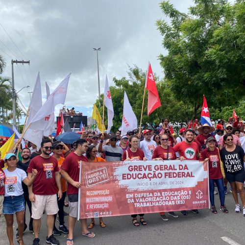 CRESS participa de atos do 1º de maio