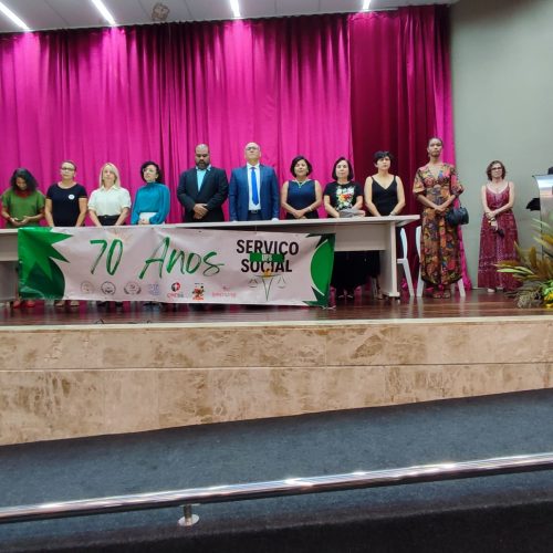 Diretoria do CRESS participa de evento que celebra 70 anos do curso de Serviço Social da UFS