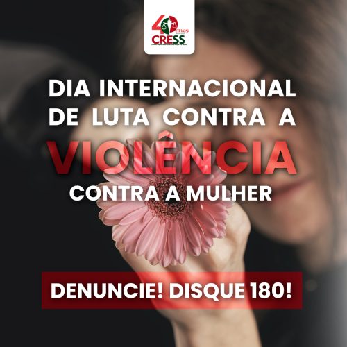 CRESS-SE reforça atuação de assistentes sociais pela eliminação da violência contra a mulher