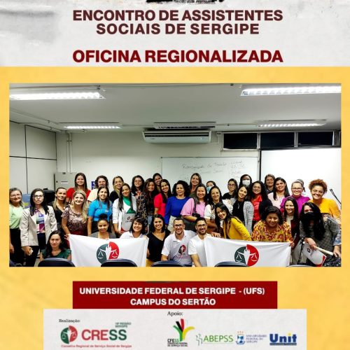 Assistentes sociais do Sertão participam da Oficina Regionalizada em Glória