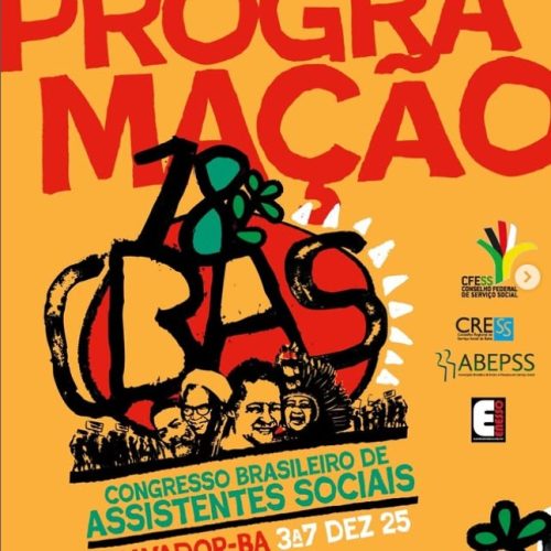 Chega junto, confira a programação do 18º CBAS!