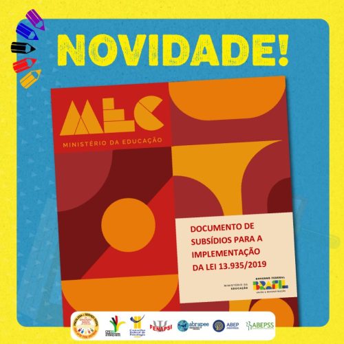 Serviço Social e Psicologia na Educação básica: documento fortalece implementação da Lei em todo território nacional