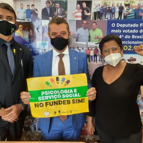 CRESS-SE continua em Brasília lutando em defesa dos assistentes sociais e psicólogos no Fundeb