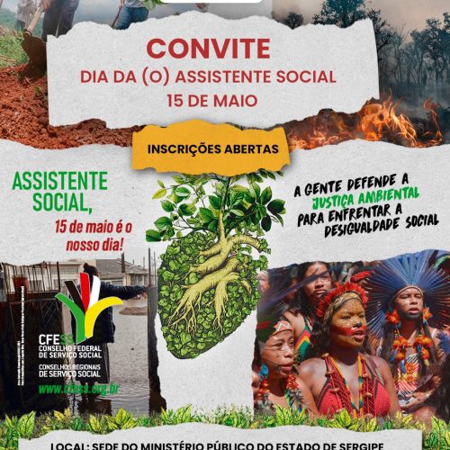 CRESS Sergipe abre inscrições para evento do Dia da (o) Assistente Social com palestrantes de destaque nacional