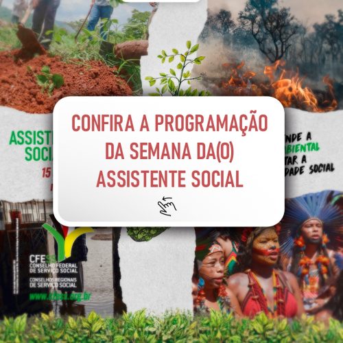 CRESS Sergipe celebra o Dia da (o) Assistente Social conheça a programação
