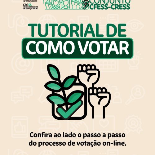 Quer aprender como votar nas Eleições CFESS-CRESS?