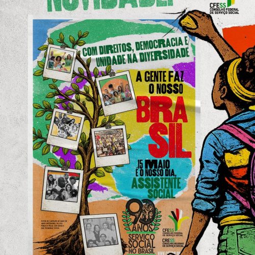Conjunto CFESS-CRESS lança material alusivo ao 15 de maio de 2026!